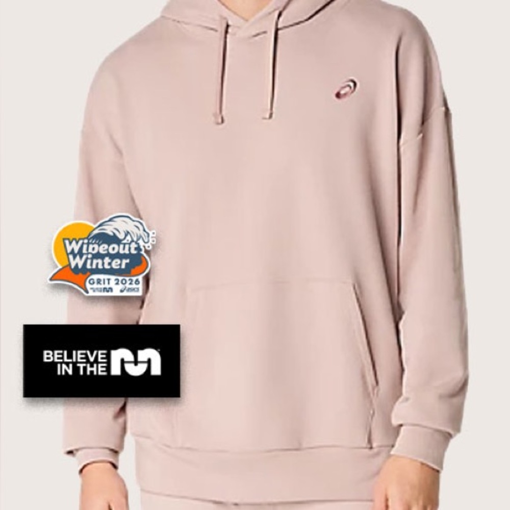 ASICS Hoodie for Believe in the run Winter Grit xS cute oversized!